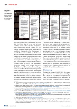Vorschauseite 4: Vision ThULB-Suche Nutzendenzentrierte Weiterentwicklung des Discovery-Systems der Thüringer Universitätsund Landesbibliothek Jena