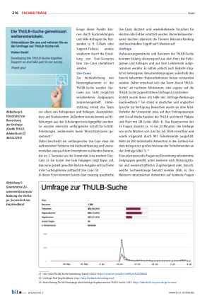 Vorschauseite 6: Vision ThULB-Suche Nutzendenzentrierte Weiterentwicklung des Discovery-Systems der Thüringer Universitätsund Landesbibliothek Jena