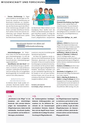 Vorschauseite 3: Berufsstolz spüren - Profession stärken