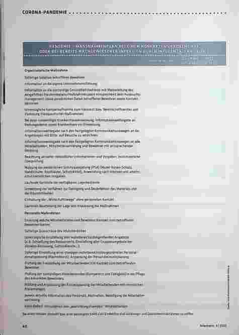 Vorschauseite 3: Was im Ernstfall zu tun ist.
