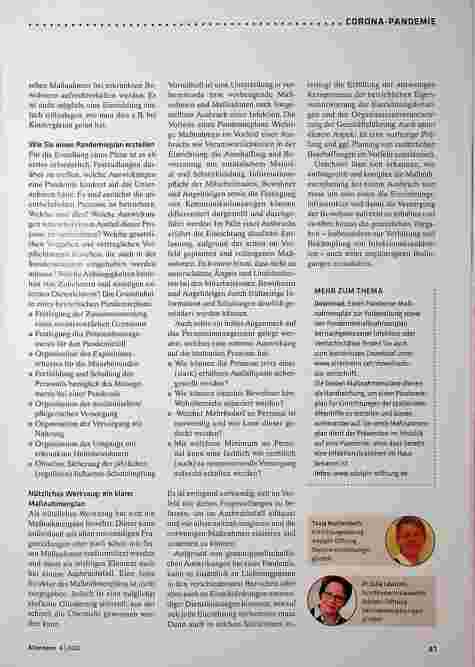 Vorschauseite 4: Was im Ernstfall zu tun ist.