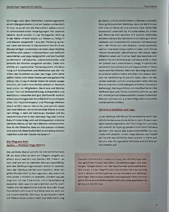 Vorschauseite 2: Ishvara-pranidhana - Ein Versuch der Einordnung
