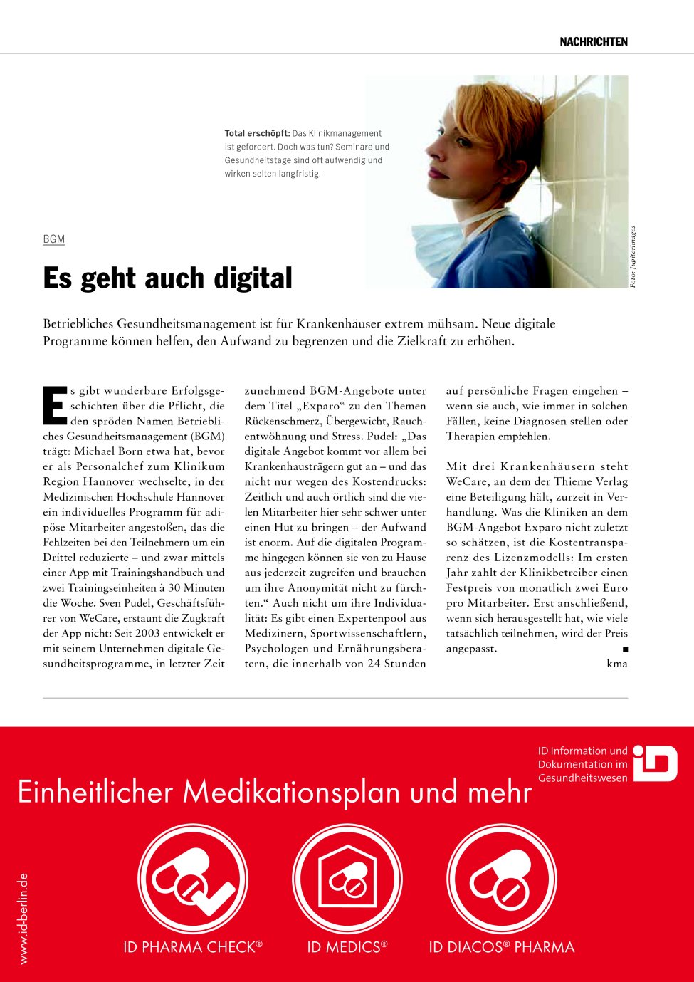 Vorschauseite 1: BGM: Es geht auch digital
