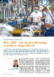Vorschauseite 1: Arbeitsgestaltung und Ergonomie Mit „M3“ ein neues Montagezeitalter eingeläutet
