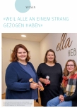 Vorschauseite 1: "Weil alle an einem Strang gezogen haben. "