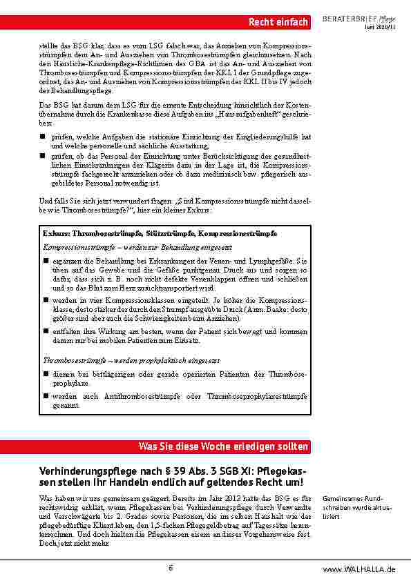 Vorschauseite 6: GBA verlängert COVID 19-Sonderregelungen bis zum 30. 06. 2020!