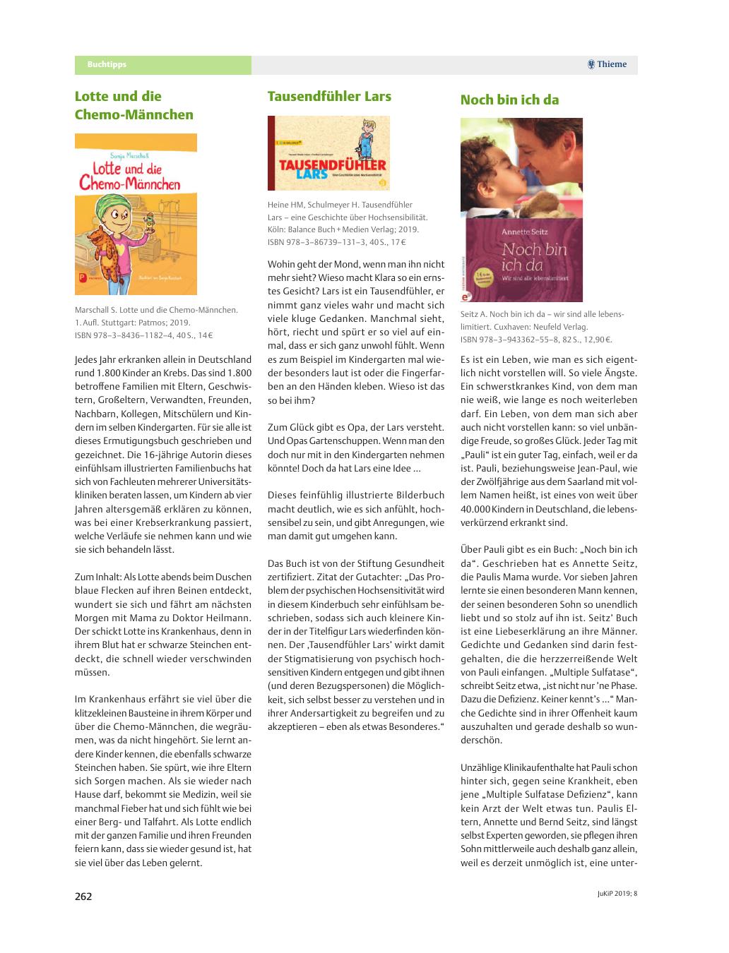 Vorschauseite 1: Buchtipps