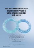 Vorschauseite 1: Die Zusammenarbeit zwischen Pflege und Zahnmedizin stärken.