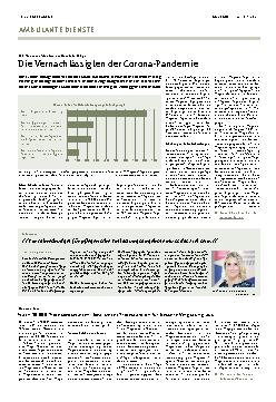 Vorschauseite 1: Die Vernachlässigten der Corona-Pandemie