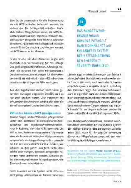 Vorschauseite 2: Wie effektiv ist das Manchester-Triage-System?