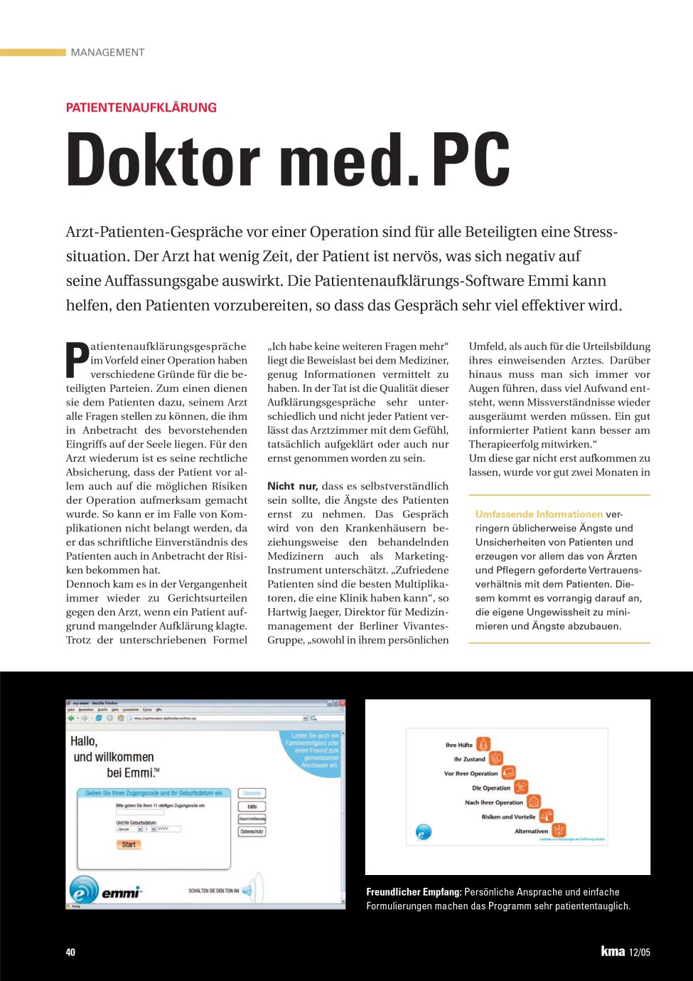 Vorschauseite 1: Doktor med. PC