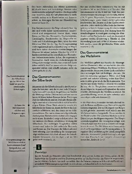 Vorschauseite 4: Kraft der Triebe Gemmomazerate für Ruhe und Entspannung