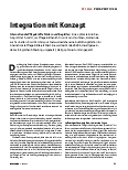 Vorschauseite 1: Integration mit Konzept