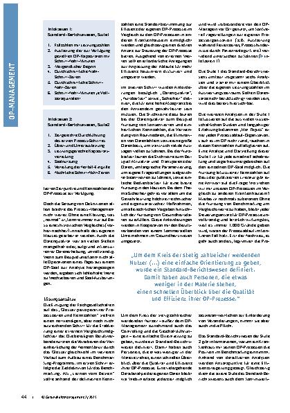 Vorschauseite 2: Von der Kennzahl zur Prozessoptimierung Datengesteuertes OP-Management