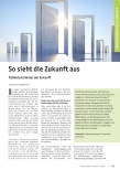 Vorschauseite 1: So sieht die Zukunft aus: Patientenzimmer der Zukunft.