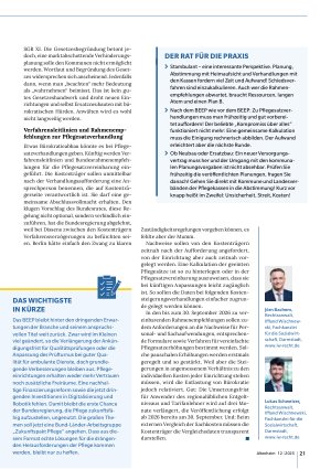 Vorschauseite 3: Die kleine Pflegereform