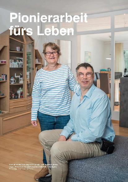 Vorschauseite 1: Pionierarbeit fürs Leben