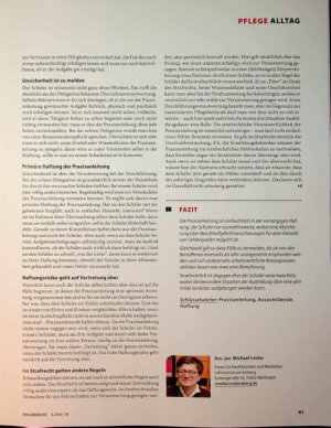 Vorschauseite 2: Wenn in der Praxisanleitung ein Fehler passiert