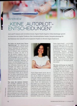 Vorschauseite 1: " Keine Autopilot-Entscheidungen "