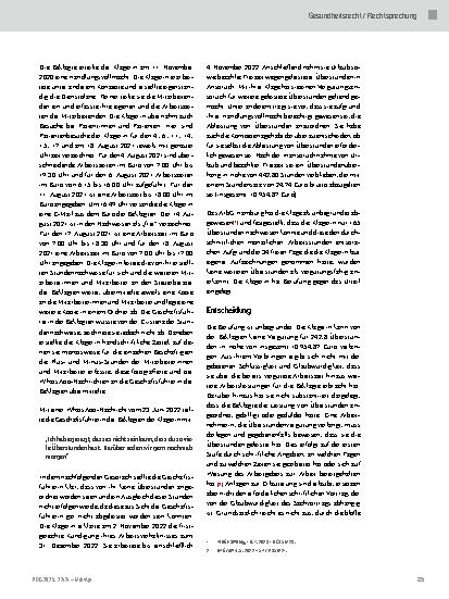 Vorschauseite 2: Anordnung und Vergütung von Überstunden