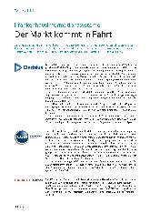 Vorschauseite 1: Krankenhausinformationssysteme. Der Markt kommt in Fahrt.