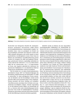 Vorschauseite 2: Naturbasierte Interventionen in der betrieblichen Gesundheitsförderung