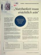 Vorschauseite 1: „Nutzbarkeit muss ersichtlich sein."