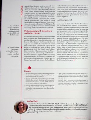 Vorschauseite 5: Wenn Husten zur Qual wird Beckenbodenfunktion bei chronischen Lungenerkrankungen