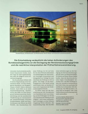 Vorschauseite 2: Strikte Fristen bei Abrechnungsprüfungen