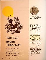 Vorschauseite 1: Was tun gegen Diabetes?