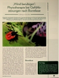 Vorschauseite 1: "Wind beruhigen": Phytotherapie bei Gefühlsstörungen nach Borreliose