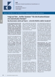Vorschauseite 1: Folgt auf den „heißer Sommer“ für die Krankenhäuser ein stürmischer Herbst?