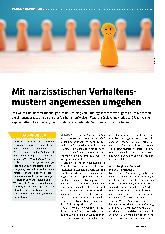 Vorschauseite 1: Mit narzisstischen Verhaltensmustern angemessen umgehen
