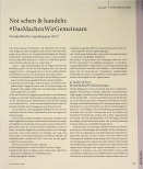 Vorschauseite 1: Not sehen & handeln: #DasMachenWirGemeinsam Correction: Not sehen & handeln: #DasMachenWirGemeinsam