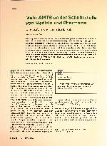Vorschauseite 1: Mehr AMTS an der Schnittstelle von Medizin und Pharmazie