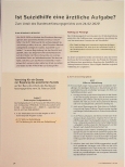 Vorschauseite 1: Ist Suizidhilfe eine ärztliche Aufgabe? Zum Urteil des Bundesverfassungsgerichts vom 26.02.2021