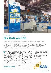 Vorschauseite 1: Arbeitsschutz und Normung im Wandel der Zeit. Die KAN wird 30.