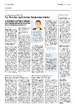 Vorschauseite 1: Intensivpflegestärkungsgesetz tritt in Kraft. Ein Teil der rechtlichen Bedenken bleibt.