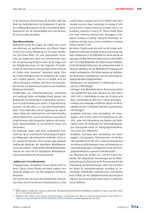 Vorschauseite 4: The „hidden user“ – die unbekannte Bibliotheksnutzung Wissen die Bibliotheken eigentlich, wer sie benutzt?