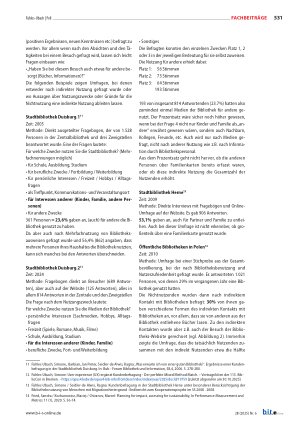 Vorschauseite 6: The „hidden user“ – die unbekannte Bibliotheksnutzung Wissen die Bibliotheken eigentlich, wer sie benutzt?