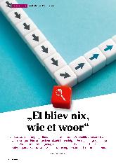 Vorschauseite 1: "Et bliev nix, wie et wor"