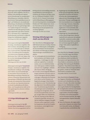 Vorschauseite 3: Seladelpar bei primär biliärer Cholangiti