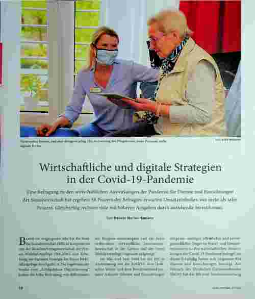 Vorschauseite 1: Wirtschaftliche und digitale Strategien in der Covid-19-Pandemie