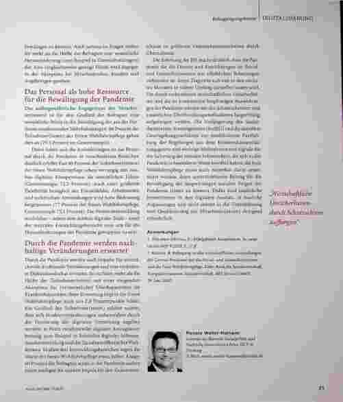 Vorschauseite 4: Wirtschaftliche und digitale Strategien in der Covid-19-Pandemie