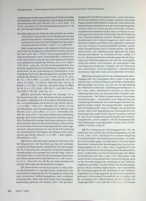 Vorschauseite 3: Zum sonstigen öffentlichen Dienstrecht Verfassungstreuepflicht bei Übernahme in den juristischen Vorbereitungsdienst