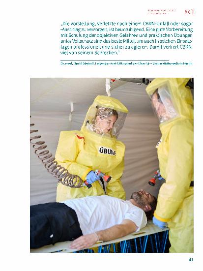 Vorschauseite 4: Bereit sein, wenn die Katastrophe eintritt: Katastrophenschutz im Krankenhaus