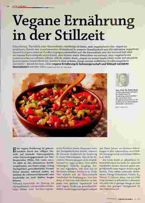Vorschauseite 1: Vegane Ernährung in der Stillzeit