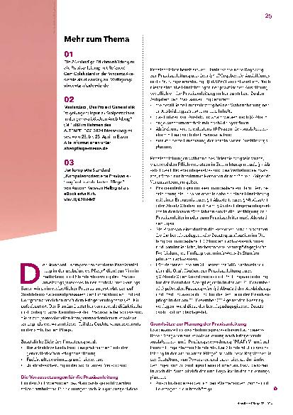 Vorschauseite 2: Ein Standard für die Praxisanleitung