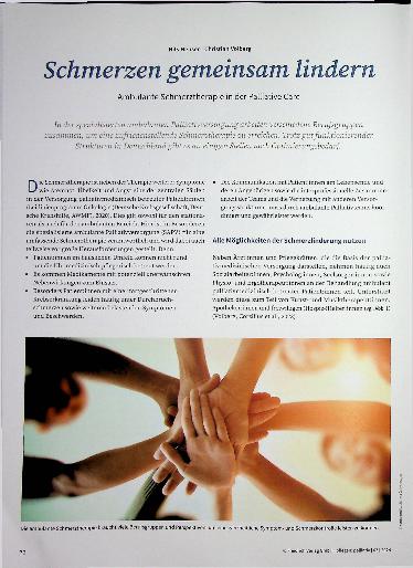 Vorschauseite 1: Schmerzen gemeinsam lindern: Ambulante Schmerztherapie in der Palliativversorgung