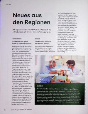Vorschauseite 1: Neues aus den Regionen